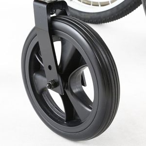 Fauteuil roulant pliable autopropulsé de 24 pouces, pneu utilisé sur un large éventail de rues, voiture de sport ergonomique et légère CT7404L-46 - Product Image 6