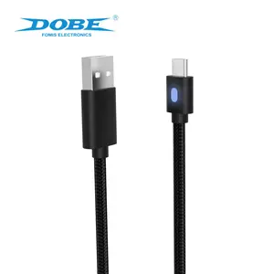 <span class=keywords><strong>Cable</strong></span> <span class=keywords><strong>de</strong></span> <span class=keywords><strong>Carga</strong></span> y Transmisión <span class=keywords><strong>de</strong></span> Datos DOBE 3M con Lámpara Indicadora para Control DualSense <span class=keywords><strong>de</strong></span> <span class=keywords><strong>PS5</strong></span> y Switch - Product Image 4