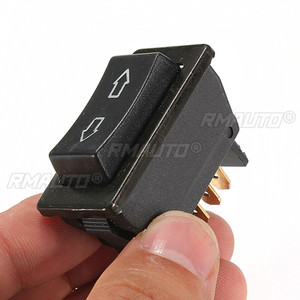 1/2/3Pcs Universal DC <b>12V</b> 20A Car Power Window <b>Switch</b> 5-pin ON/OFF SPST Rocker Black - Product Image 5