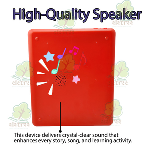 Kids My Unforgettable Stories And Fables Learning Espagnol Animal Electronic Sound Pad Touch Finger Rechargeable Sound Book - Product Image 5