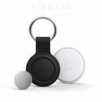 Traceur GPS pour animaux de compagnie Findtag en gros, en plastique, NFC, iOS, positionnement mondial, mini localisateur de haute qualité pour animaux, avec fonction sonore