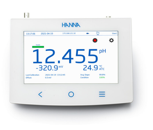 Medidor de Conductividad de Mesa <span class=keywords><strong>Hanna</strong></span> HI6221-02 con Autocalibración y Registro de Datos para Uso en Laboratorio - Product Image 2