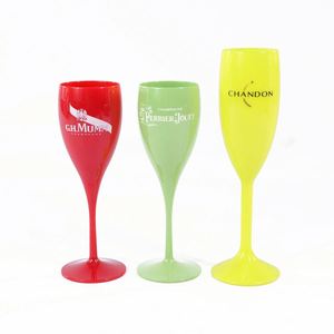 Copas de Vino de Acrílico Irrompibles de Plástico Premium Reutilizables con Logotipo Personalizado para Bodas, Copas de Champán para Fiestas - Product Image 4