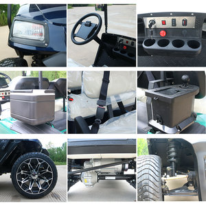 Beemotor Straßenzugelassener <span class=keywords><strong>2</strong></span>-Sitzer Kleiner Golfwagen Oldtimer Klassischer <span class=keywords><strong>Mini</strong></span> Elektro-Golfwagen - Product Image 4