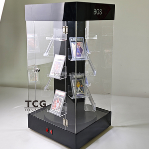 TCG销售现代亚克力货架，带发光二极管显示器JAROMIR JAGR签名1990/91 OPC卓越新秀BAS/BGS <span class=keywords><strong>10</strong></span>运动毕业卡 - Product Image 2