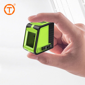 建設用屋外3Dポータブルミニレーザーレベルメーターツール緑色光クロスレーザーレベル測定 - Product Image 2