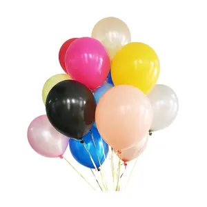 Multicolor 9 inch balão de borracha látex Ballon hélio redondo 9 "cor padrão metálica 9 inch Globos