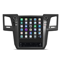 Radio para Auto con Pantalla IPS Tesla de 12.1 Pulgadas y Sistema Android para Toyota Fortuner 2007-2015, Reproductor Multimedia con Navegación GPS, Carplay y Bluetooth