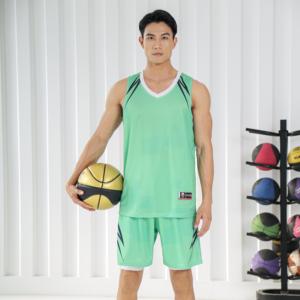 Vêtements de sport d'équipe de basket-ball personnalisés, tenue d'uniforme en maille, ensembles de maillots de basket-ball athlétiques pour adultes - Product Image 6