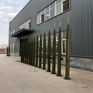 40ft ฟุต12เมตรเสาเหลื่อมเสาผลักดันเสาสำหรับทีวี Wifi - Product Image 2