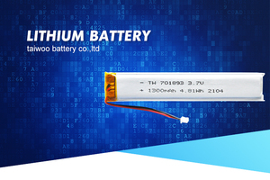 Taiwoo nhà máy trực tiếp cung cấp đầy đủ công suất KC 701893 1300mAh <span class=keywords><strong>1050mAh</strong></span> 3.7V <span class=keywords><strong>lithium</strong></span> có thể sạc lại pin - Product Image 5