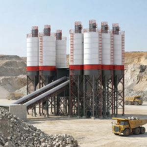 Hzs50 Hoogwaardige Betonbatchinstallaties Gefixeerd Klaar Gemengde Cementmixer Aggregaat Betonmenginstallatie - Product Image 2