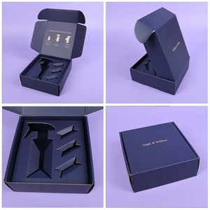 <span class=keywords><strong>Scatole</strong></span> di imballaggio per la spedizione regalo Mailer cartone ondulato in movimento scatola di cartone con logo - Product Image 2