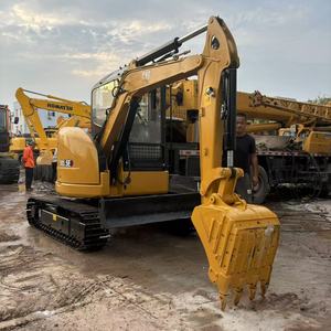 Mini-excavatrice hydraulique d'occasion Cat 303.5E, 3,5 tonnes, petite pelle, faible nombre d'heures, chenilles en caoutchouc, prix compétitif avec certification CEEPA - Product Image 2