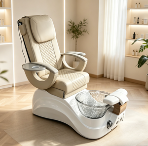 Fauteuil de pédicure électrique, fauteuil de spa pour les pieds, fauteuil de salon réglable, mobilier de studio de beauté - Product Image 1