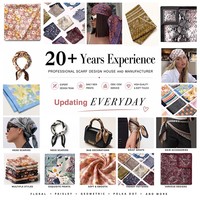 Foulard personnalisé imprimé effet soie satiné, écharpe de luxe florale carrée, bandana pour cheveux et cou, châle pour femme tendance