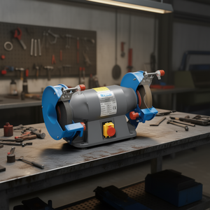 Amoladora de Banco Profesional Fervi 0552 400V, Herramienta de Amolado Industrial - Product Image 3