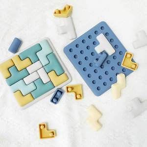 Rompecabezas de Silicona PAISEN <span class=keywords><strong>para</strong></span> Niños Pequeños, Juguetes con Tablero de Rompecabezas, Juguetes Educativos de Aprendizaje <span class=keywords><strong>para</strong></span> Niños Pequeños, Regalo de Educación <span class=keywords><strong>Preescolar</strong></span> - Product Image 3
