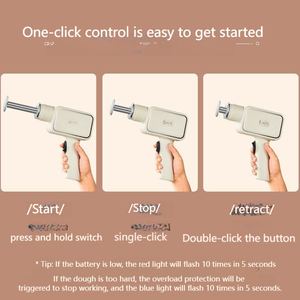 Nueva Máquina Eléctrica Multifuncional para Hacer Fideos, Portátil, con Molde y Raspador, Electrodoméstico para el Hogar - Product Image 5