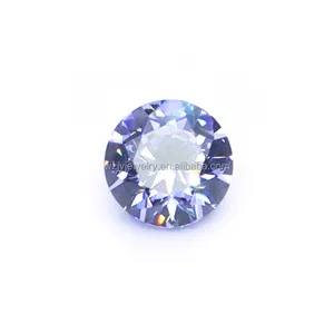 FREE SAMPLES Round Mixed Colors Gemstone Loose CZ Stones Cubic Zirconia For Jewelry Making