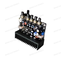 Amplificateur numérique 2.1 canaux LM3886, amplificateur stéréo haute puissance, carte d'amplification 50W*2+100W, utilisant la puce audio IRS2092SPBF