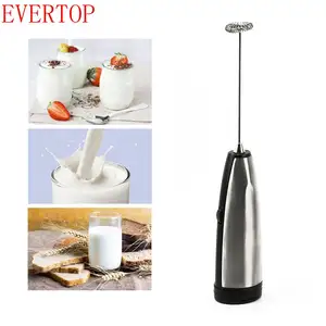 Latte cà phê Frother sữa Whisk Máy xay sinh tố điện mạnh mẽ sữa Frother cầm tay Pin hoạt động sữa Frother Cây Đũa phép