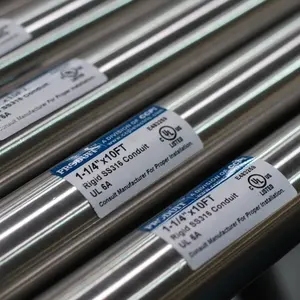 UL Listed RIGID Stainless Steel Conduit