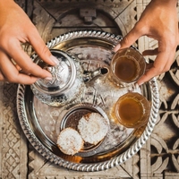 Échantillon gratuit expédition de thé vert chinois marque Chunmee Zahra Tea 41022aaaaaa avec un bon prix pour le marché marocain