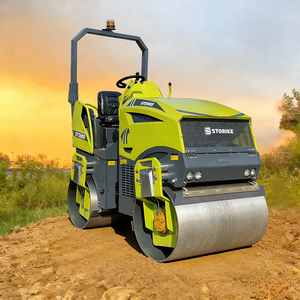 Mini Rodillo Compactador Vibratorio Tándem <span class=keywords><strong>de</strong></span> 1, 2, 3, 4 y 5 Toneladas para Caminos <span class=keywords><strong>de</strong></span> Entrada con Motor Principal y Componentes <span class=keywords><strong>de</strong></span> Bomba - Product Image 5