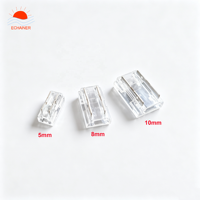 Connecteur de bande LED sans soudure 9-en-1 Beetle Clip, sans dénudage, 2 broches pour bande lumineuse LED COB SMD 5mm 8mm 10mm
