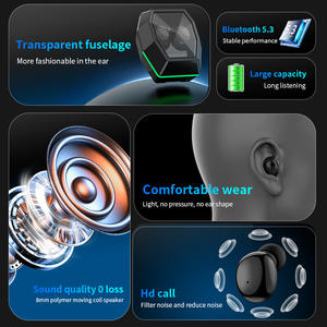 Auriculares Bluetooth J30 - pantalla táctil, Bluetooth 5.3 inalámbrico, auriculares TWS, modelo deportivo, auriculares de nueva generación - Product Image 4