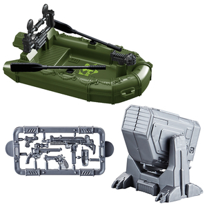 ชุดของเล่น<span class=keywords><strong>ทหาร</strong></span>พลาสติก ชุดทหารจำลอง ของขวัญสำหรับเด็กผู้ชาย พร้อมอาวุธและอุปกรณ์เสริม - Product Image 4