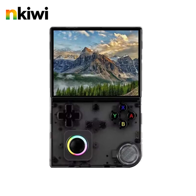 Anbernic RG40XX V Mini Handheld Game Console 4-Inch IPS Screen RGB Light Ring Wi-Fi Linux System Retro Gaming Console