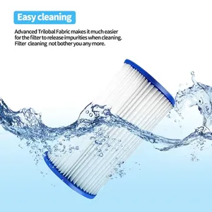 Cartucho de filtro de piscina III de alta calidad, limpiador eficaz para piscinas, producto bestway usado - Product Image 3