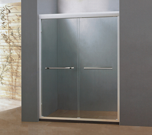 <span class=keywords><strong>Paroi</strong></span> <span class=keywords><strong>de</strong></span> <span class=keywords><strong>douche</strong></span> coulissante sans cadre <span class=keywords><strong>en</strong></span> <span class=keywords><strong>verre</strong></span> trempé 8 mm à 3 portes pour salle <span class=keywords><strong>de</strong></span> bain - Product Image 2