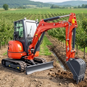 Modello Più Venduto: Mini <span class=keywords><strong>Escavatori</strong></span> Compatti con Motore Kubota, Nuovi <span class=keywords><strong>Escavatori</strong></span> Cingolati per Fattoria <span class=keywords><strong>in</strong></span> <span class=keywords><strong>Vendita</strong></span> all'Ingrosso dalla Cina - Product Image 1