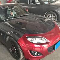 Convient pour Mazda MX5 Miata NC Modifié Vary Capot avant en fibre de carbone