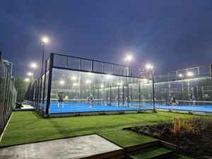 Cubierta Panorámica para Pista <span class=keywords><strong>de</strong></span> Pádel, <span class=keywords><strong>Material</strong></span> Anti-Calor, Techo para Pista <span class=keywords><strong>de</strong></span> Pádel Profesional, Pista <span class=keywords><strong>de</strong></span> Pádel con Techo - Product Image 4