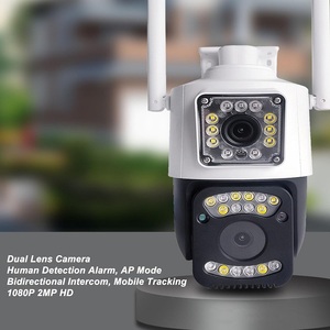 2Mp 1080p Dual Lens <b>Wifi</b> Ip <b>Camera</b> Outdoor <b>Security</b> Surveillance - Product Image 3