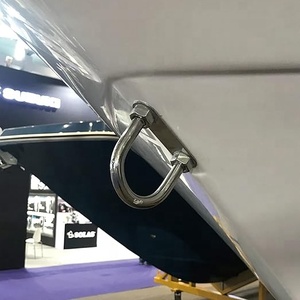 Boulon en U en acier inoxydable MARINE US BOW EYE 1/2 "-13X2" X3-3/4 "plaque de soudage fixe en forme de U - Product Image 2