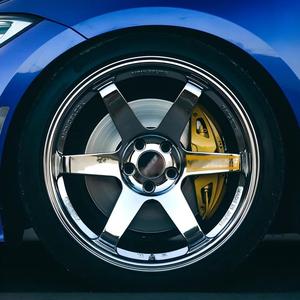 Jantes monobloc forgées RSJ pour Audi A4 S4 RS5 RS7 B9 B8, 19 20 <span class=keywords><strong>21</strong></span> 22 23 pouces, 5X112, avec design 5 branches personnalisé - Product Image 5