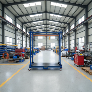 Échafaudage mobile électrique, plateforme <span class=keywords><strong>de</strong></span> <span class=keywords><strong>travail</strong></span> à <span class=keywords><strong>hauteur</strong></span> <span class=keywords><strong>de</strong></span> levage <span class=keywords><strong>de</strong></span> 6 à 10 m, élévateur électrique autopropulsé - Product Image 4