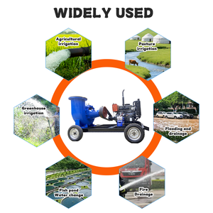 מנוע דיזל נייד 20hp/25hp להשקיה מותאמת אישית משאבת מים בלחץ גבוה - Product Image 6