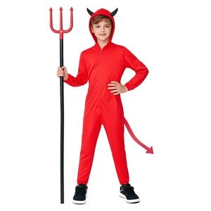 Costume da Carnevale Halloween Echo Rosso Unisex per Bambini in Poliestere per Feste Scolastiche, Spettacoli Teatrali e Giochi di Ruolo <span class=keywords><strong>Fantasy</strong></span> - Product Image 1