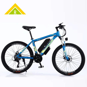 Vélo de montagne électrique T56155698, 26, 27,5, 29 pouces, batterie au lithium, moteur à moyeu arrière, cadre rigide, vélo tout-terrain pour adultes - Product Image 1