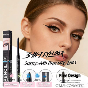 <span class=keywords><strong>Crayon</strong></span> Eyeliner Gel Noir Imperméable Longue Durée <span class=keywords><strong>avec</strong></span> Taille-<span class=keywords><strong>Crayon</strong></span> Intégré et Effet <span class=keywords><strong>Estompeur</strong></span>, Marque Privée en Gros - Product Image 1