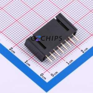 M2553V-08P Wire-to-Board Pin Header Through hole Component (THT),P=2.54mm Connector 1x8P 2.54mm Through Hole 8P - Product Image 2