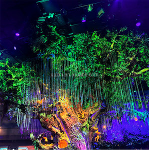 Lampe de décoration d'arbre à fibres optiques LED avec télé<span class=keywords><strong>commande</strong></span>, étanche IP54, design léger pour l'éclairage paysager des parcs et sites touristiques - Product Image 1
