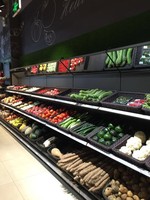 Xinde zware-duty stalen fruit- en groentepresentatierek met poedercoating - vrijstaande opbergstandaard