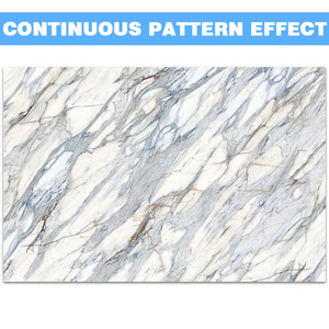 Tùy chỉnh 1600x3200x6mm sapphire màu xanh thiêu kết đá phiến mềm đánh bóng đá cẩm thạch hiện đại nhìn cho phòng khách phòng ăn - Product Image 2